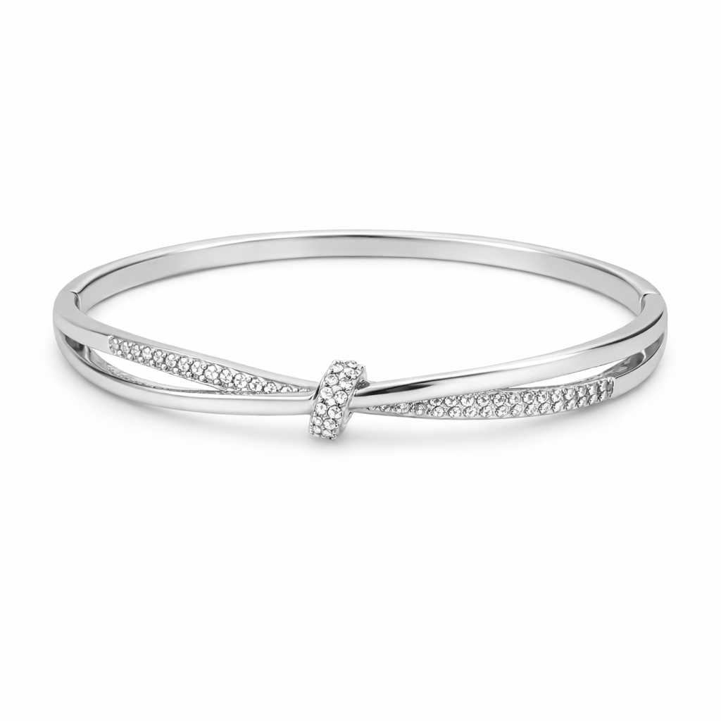 Knotted Bangle Bracelet