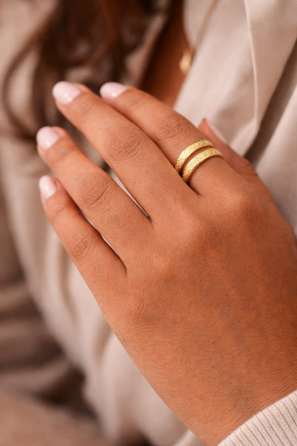 Ayatul Kursi Spiral Ring