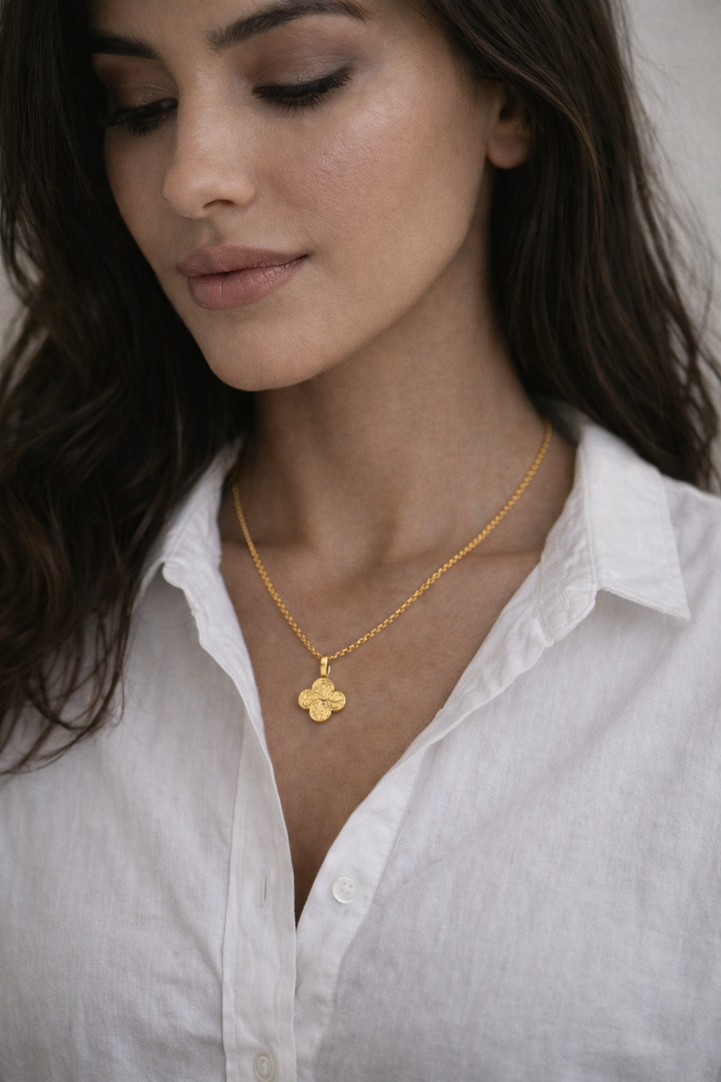 Sabr Clover Necklace