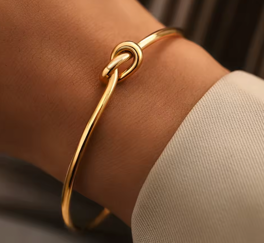 Knotted Cuff Bracelet