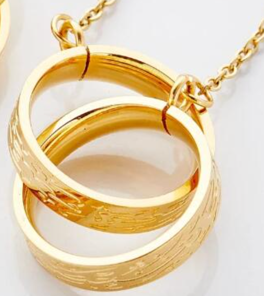 Ayatul Kursi Double Ring Necklace