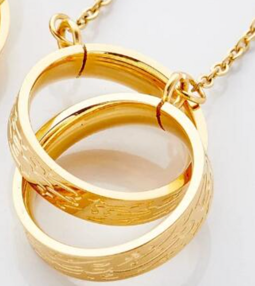 Ayatul Kursi Double Ring Necklace