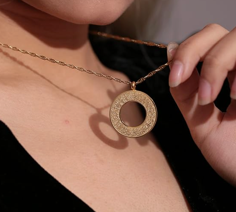 Ayatul Kursi Ring Necklace